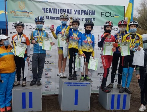 ​Велосипедисти із села Мошорине здобули сім нагород на обласних змаганнях