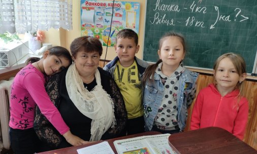 Валентина Рядніна: "​Мої учні – мої діти!"