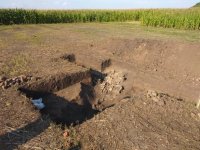 Фото з розкопок Литої могили на сайті cupr.kr.ua
